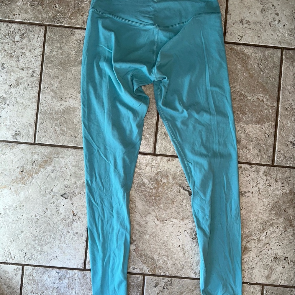 Lululemon Teal Align Leggings - Picture 3 of 6